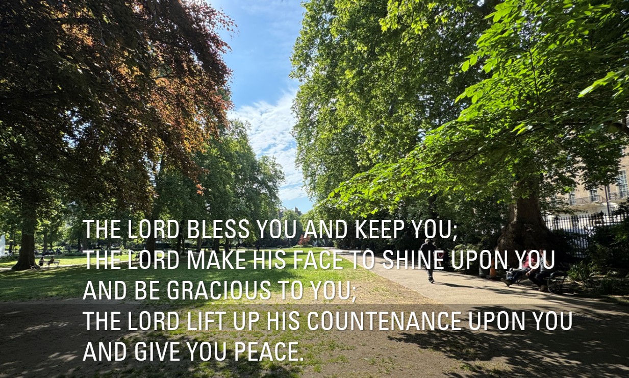 願主賜福保護你