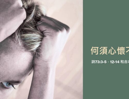 靈聽3分鐘-何須心懷不平